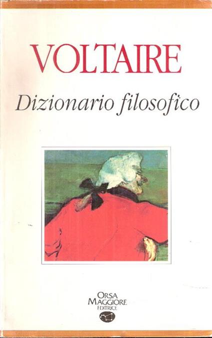 Dizionario Filosofico - Voltaire - copertina