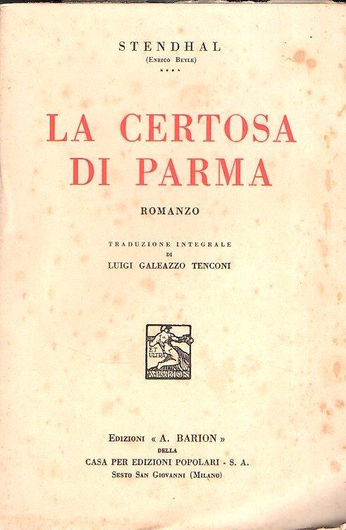 La Certosa Di Parma - Stendhal - copertina