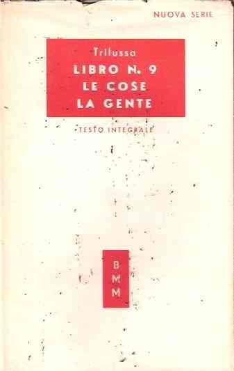 Libro N. 9. Le Cose. La Gente - Trilussa - copertina