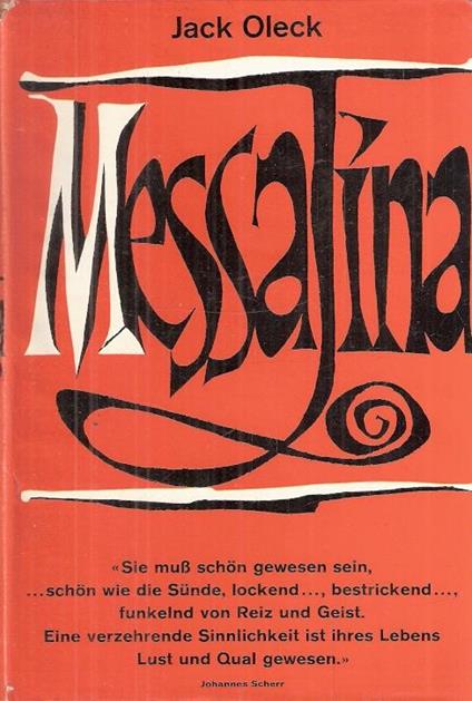 Messalina - Jack Oleck - copertina