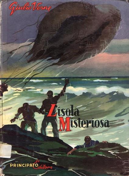 L' isola Misteriosa - Jules Verne - copertina