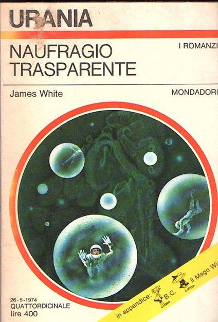 Naufragio Trasparente - James White - copertina
