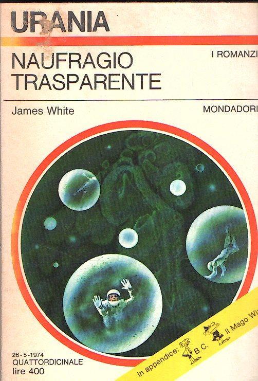 Naufragio Trasparente - James White - copertina