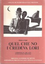Quel Che No I Credeva Lori