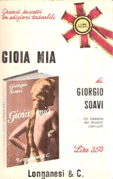 Gioia Mia - Giorgio Soavi - copertina