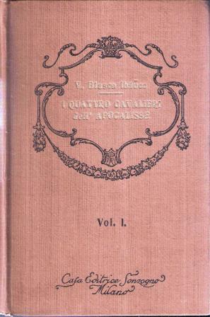 I Quattro Cavalieri Dell'apocalisse - Vicente Blasco Ibáñez - copertina