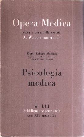 Psicologia Medica N. 111 - Libero Samale - copertina
