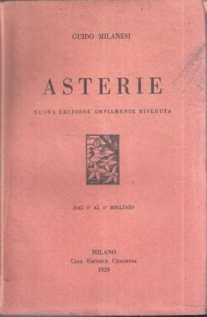 Asterie - Guido Milanesi - copertina