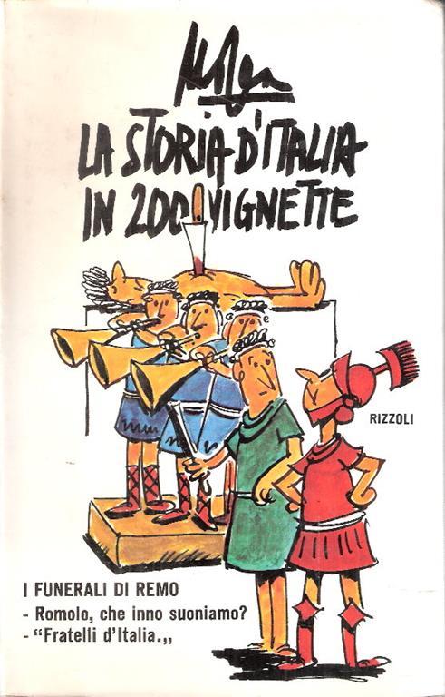 La Storia D'italia In 200 Vignette - Giovanni Mosca - copertina