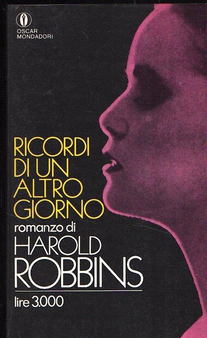 Ricordi di un altro giorno - Harold Robbins - copertina
