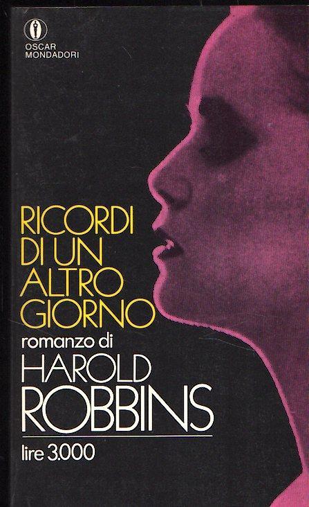 Ricordi di un altro giorno - Harold Robbins - copertina