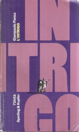 Intrigo - Giampaolo Pansa - copertina