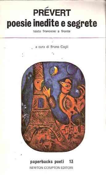 Poesie Inedite E Segrete - Jacques Prévert - copertina