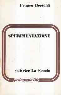 Sperimentazione - Franco Bertoldi - copertina