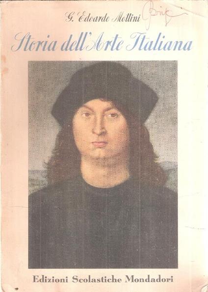 Storia Dell'arte Italiana - Edoardo Mottini - copertina