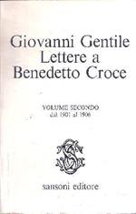 Lettere A Benedetto Croce