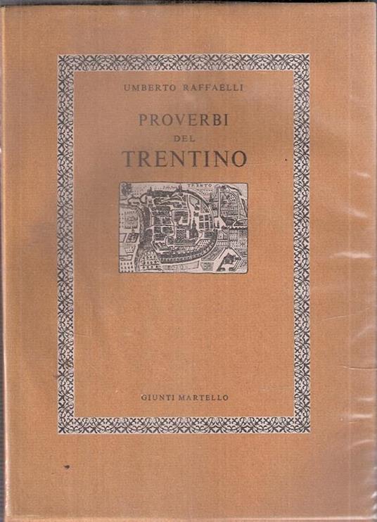 Proverbi del Trentino - Umberto Raffaelli - copertina