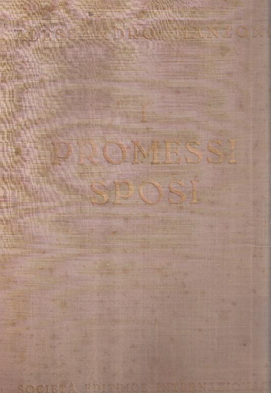 I Promessi Sposi. Storia Milanese Del Secolo Xvii. Disegni E Acquerelli Di Aurelio Craffonara - Alessandro Manzoni - copertina