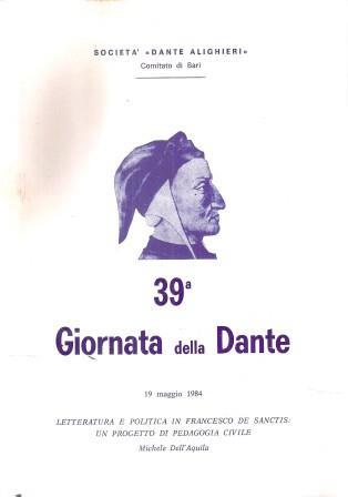 39^ Giornata Della Dante - copertina