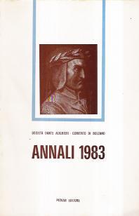 Annali 1983. Società Dante Alighieri - copertina