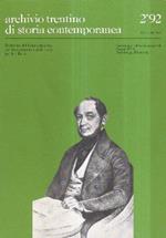 Archivio Trentino Di Storia Contemporanea N. 2/92
