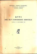Atti Del Xlv Congresso Annuale