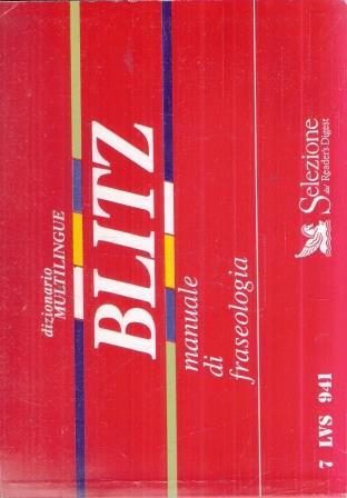 Blitz. Manuale Di Fraseologia - copertina