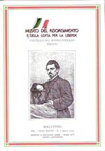 Bollettino Del Museo Del Risorgimento E Della Lotta Per La Libertà N. 1/88