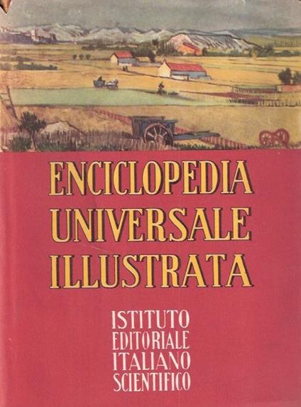 Enciclopedia Universale Illustrata - copertina