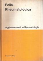 Folia Rheumatologica Aggiornamenti In Reumatologia