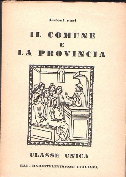 Il Comune E La Provincia - copertina
