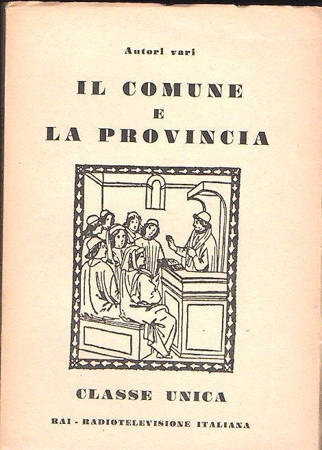 Il Comune E La Provincia - copertina