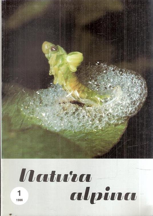 Natura Alpina Annata Completa 1986 - copertina