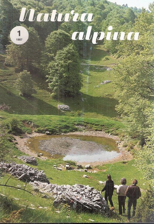 Natura Alpina Annata Completa 1987 - copertina