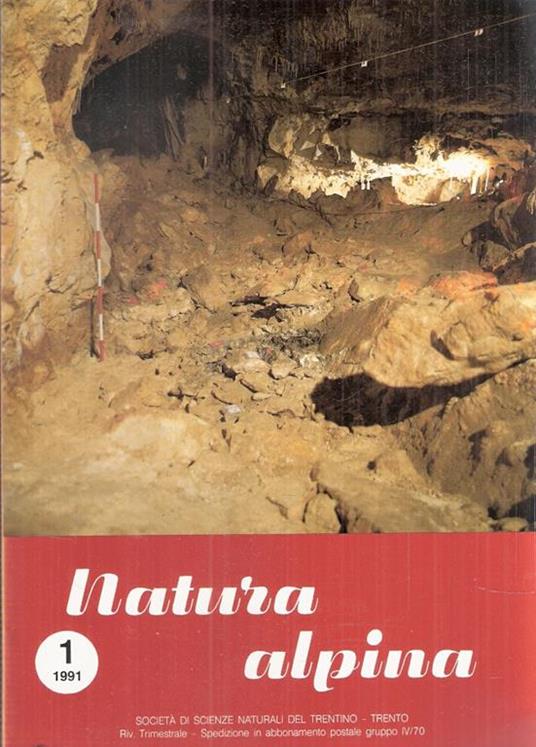 Natura Alpina Annata Completa 1991 - copertina