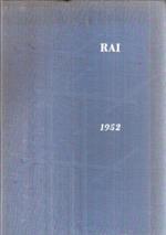 Rai Annuario 1962 Relazioni E Bilancio Dell'esercizio 1951