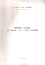 Relazione Annuale Sull'attività Della Dante Alighieri 1969