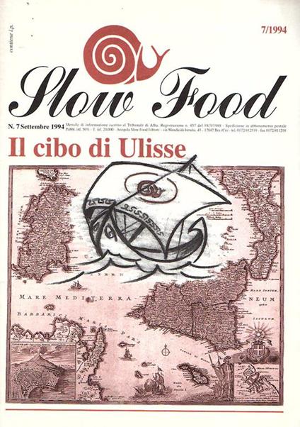 Slow Food N. 7/1994 - copertina