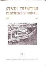 Studi Trentini Di Scienze Storiche 2 - Lxiv/85