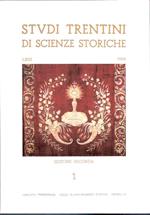 Studi Trentini Di Scienze Storiche Sezione Seconda 1 - Lxiii/84