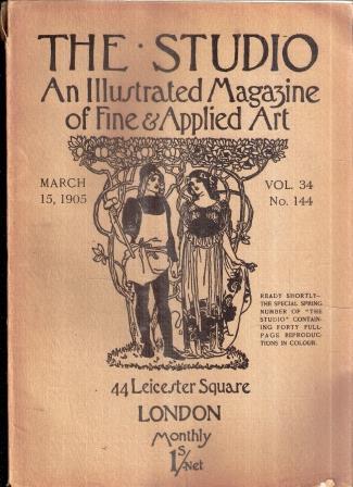 The Studio An Illustrated Magazine Of Fine & Applied Art N. 144 - copertina