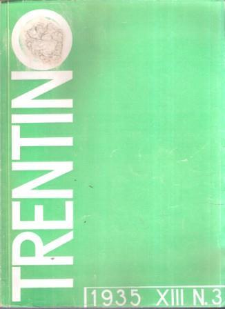Trentino N. 3/1935 Anno Xi - copertina