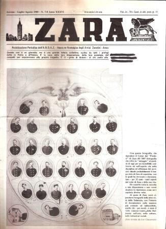 Zara Anno Xxxvi N. 7-8 - copertina