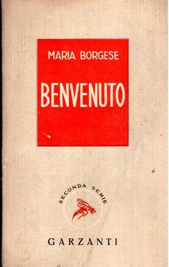 Benvenuto - Maria Borgese - copertina
