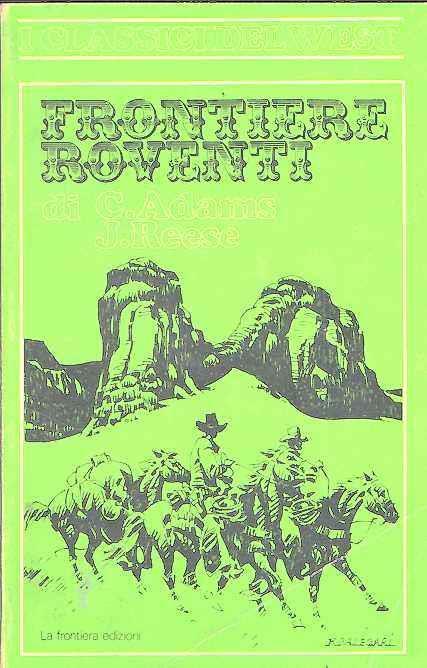 Frontiere Roventi - Clifton Adams,Jimmy Boraschi - copertina