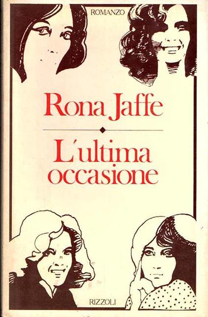 L' Ultima Occasione - Rona Jaffe - copertina