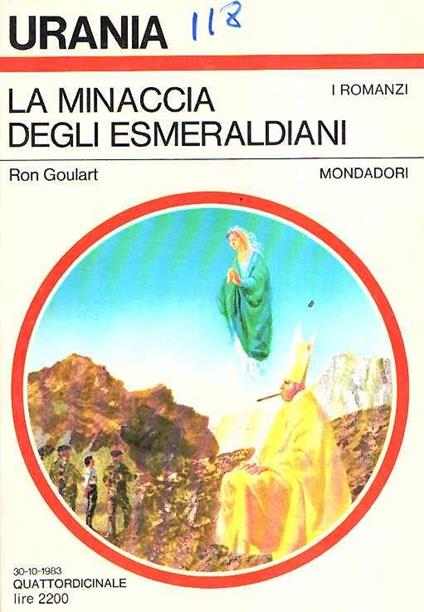 La Minaccia Degli Esmeraldiani - Ron Goulart - copertina