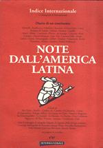 Note dall'america latina - internazionale 3/97
