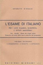 L' esame di storia. Per i Licei e gli Ist. Magistrali