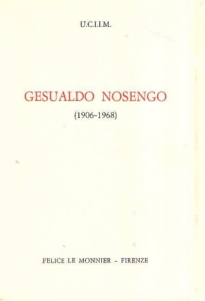 Gesualdo Nosengo (1906-1968) - copertina
